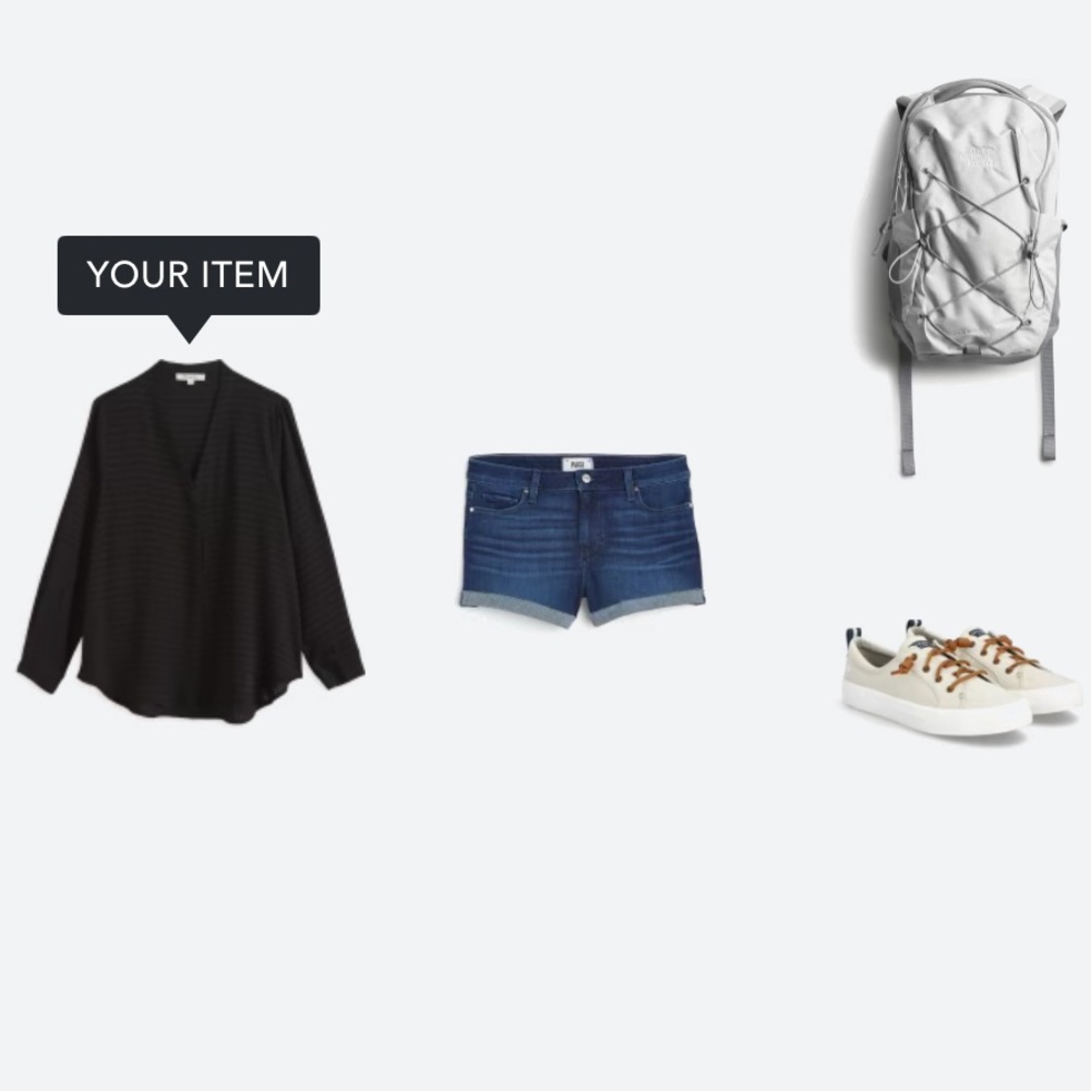 Monday Fun Maggie Relaxed Blouse in Black - Picture 8 of 11